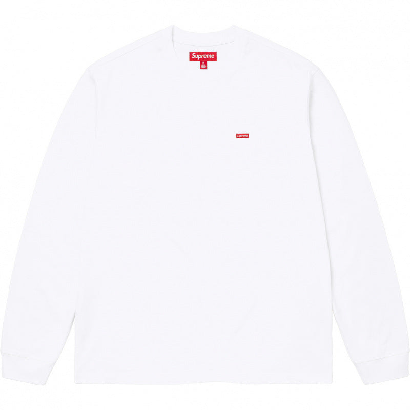 Supreme Small Box Logo Long Sleeve Top - White