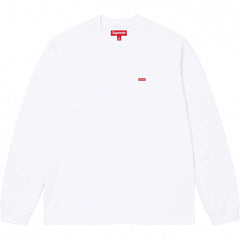 Supreme Small Box Logo Long Sleeve Top - White
