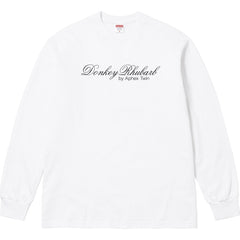 Supreme x Aphex Twin "Donkey Rhubarb" L/S Tee – White