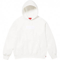 Supreme Box Logo Hooded Sweatshirt - White