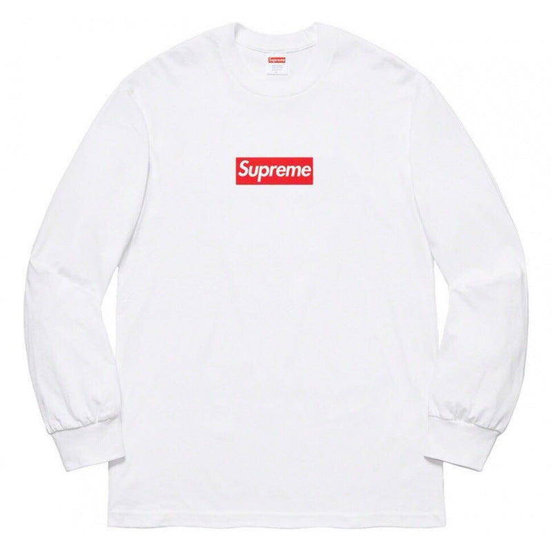 Supreme Box Logo Long Sleeve Tee - White