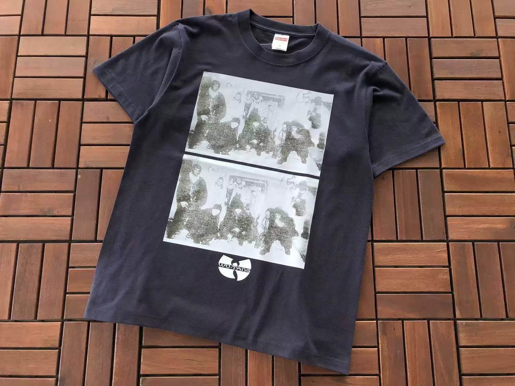 Supreme Wu-Tang Collaborative T-Shirt Navy