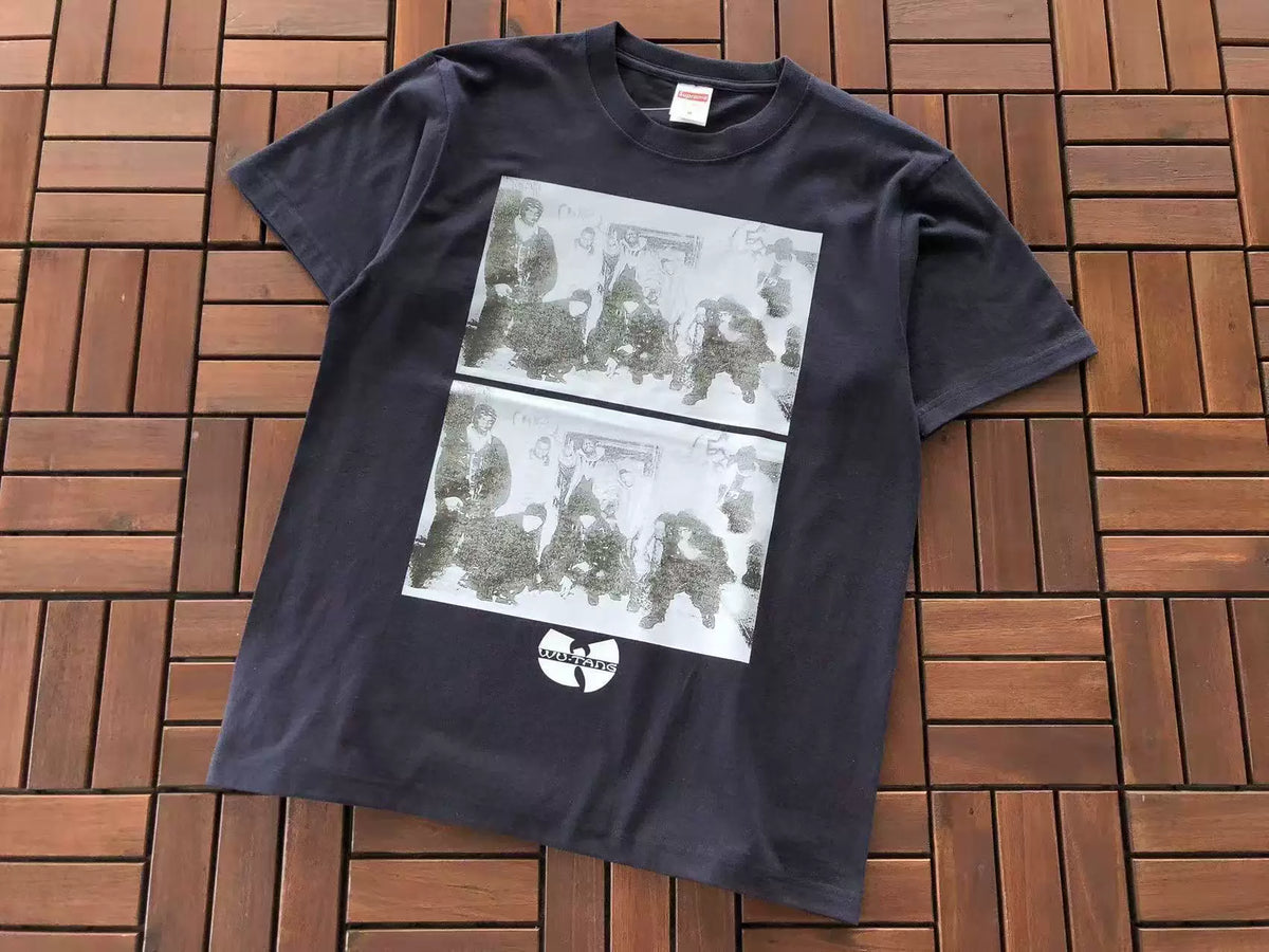 Supreme Wu-Tang Collaborative T-Shirt Navy