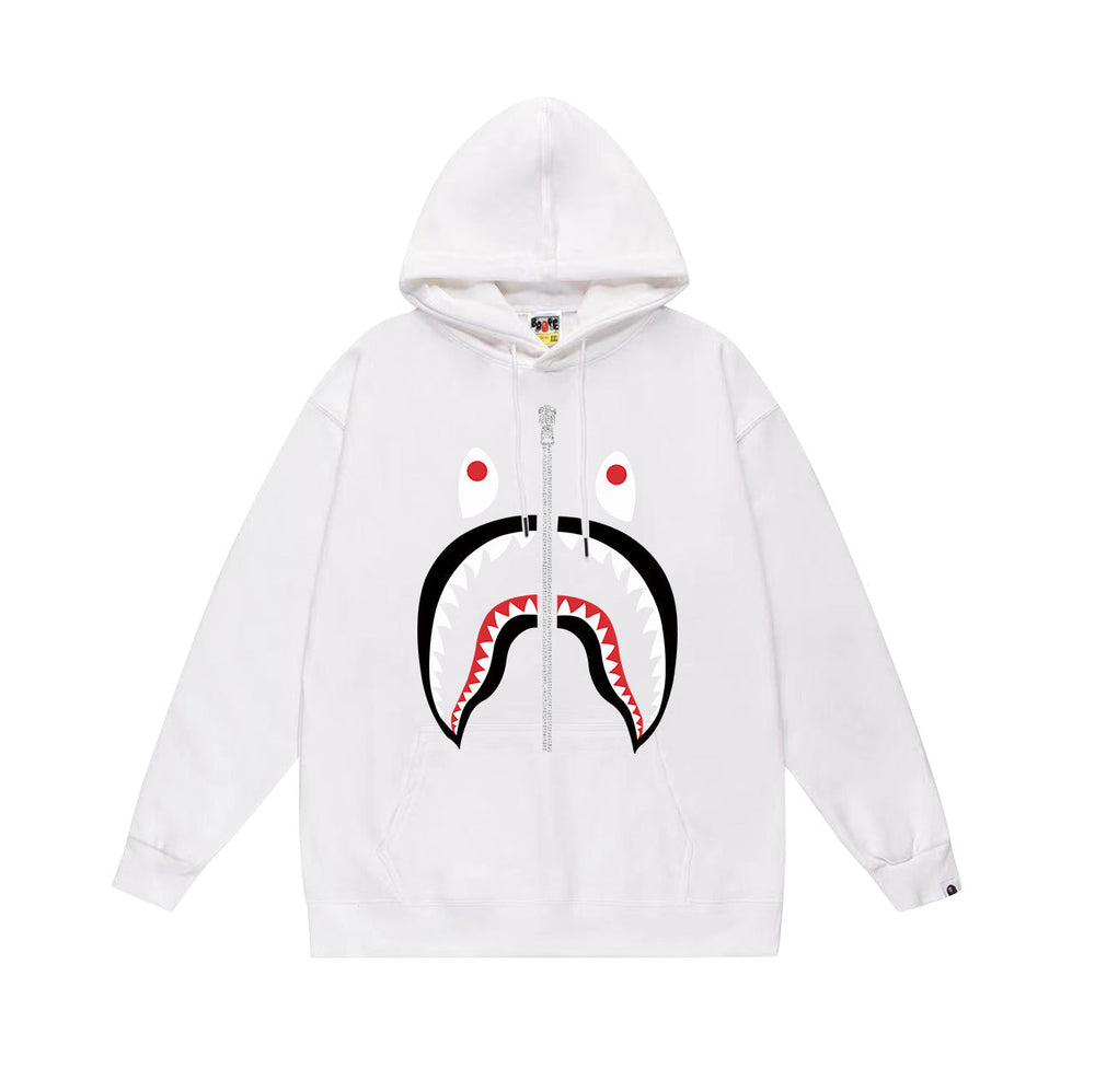 BAPE Shark Face Graphic Pullover Hoodie