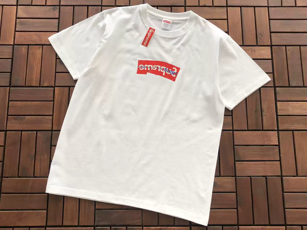 Supreme Reversed Box Logo T-Shirt - White