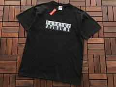 Supreme Split Box Logo T-Shirt - Black