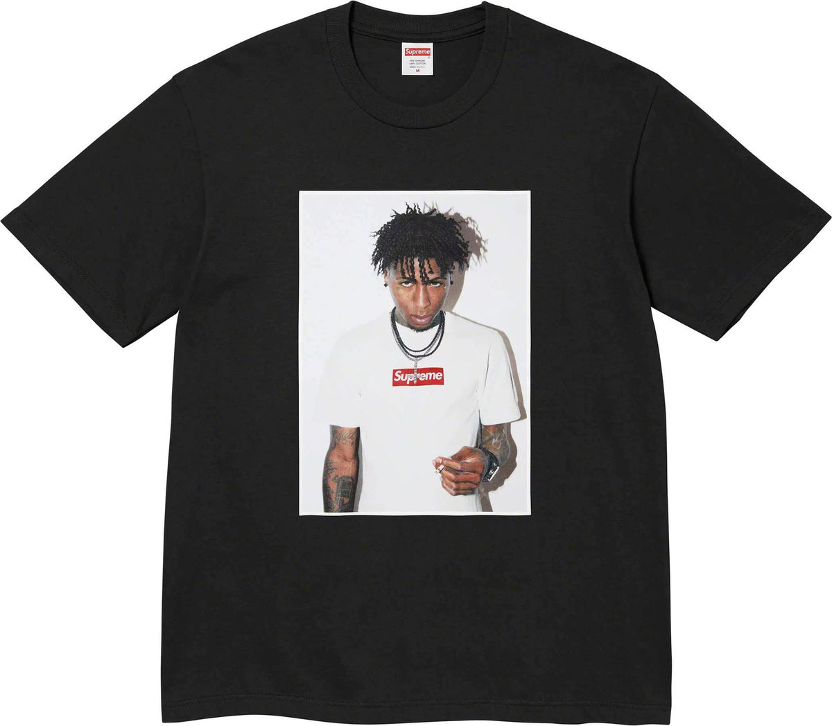 Supreme NBA YoungBoy Photo Tee – Black / White