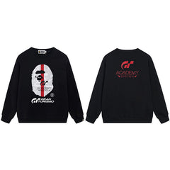 BAPE Academy Graphic Crewneck Sweatshirt
