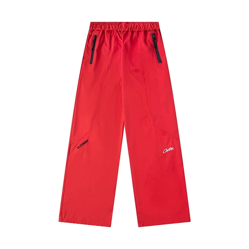 Corteiz Devil's Island Stormtrooper Waterproof Pants Red