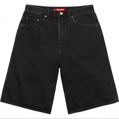 Supreme Denim Work Shorts - Washed Black