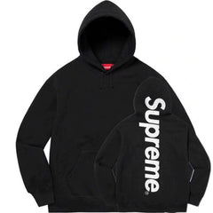 Supreme Vertical Box Logo Hooded Sweatshirt - Black
