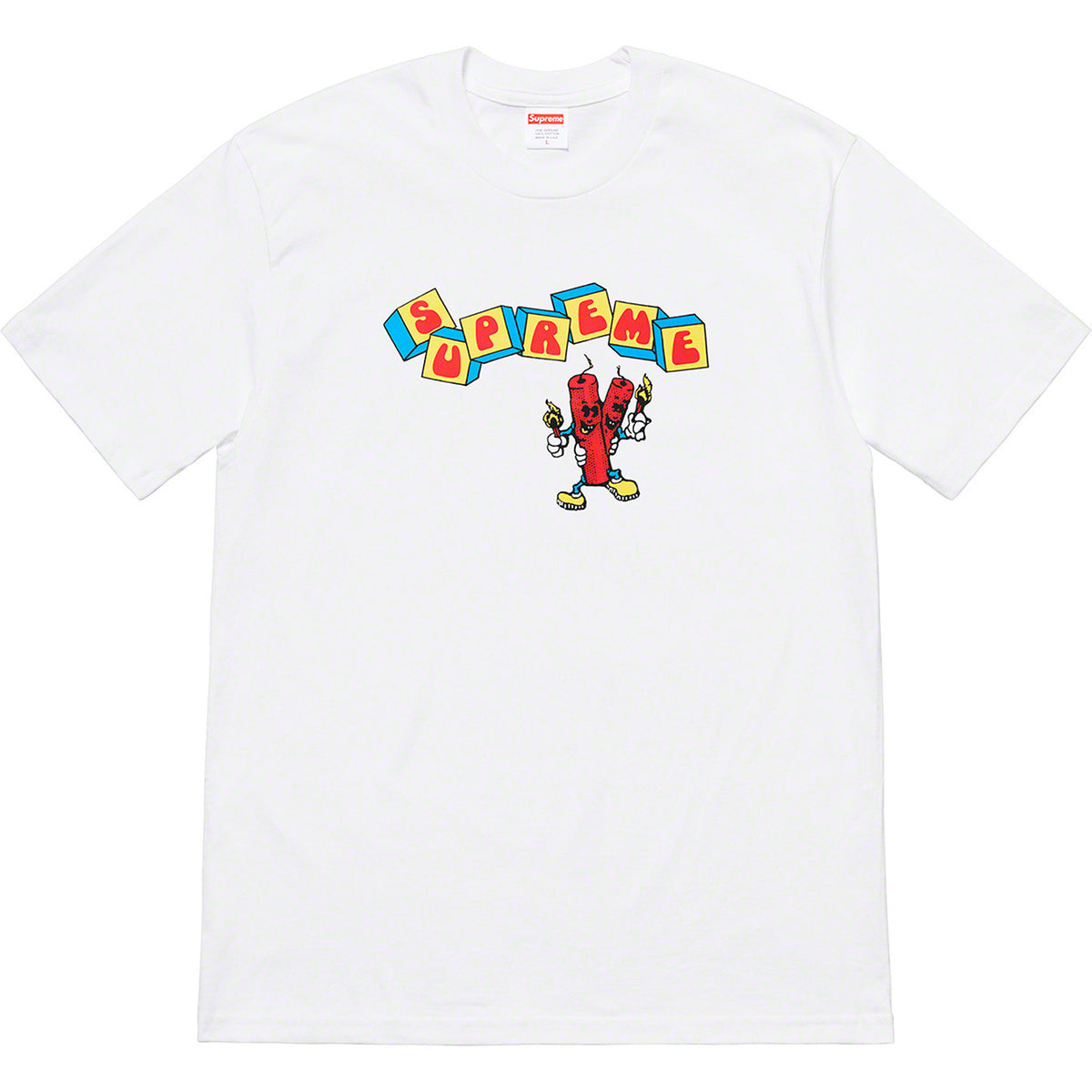Supreme Dynamite Graphic White Tee