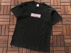 Supreme Floral Box Logo T-Shirt Black
