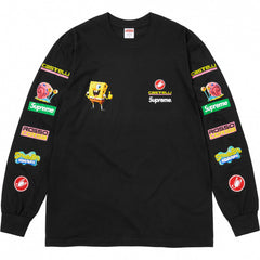 Supreme x SpongeBob SquarePants Castelli Long Sleeve Top - Black