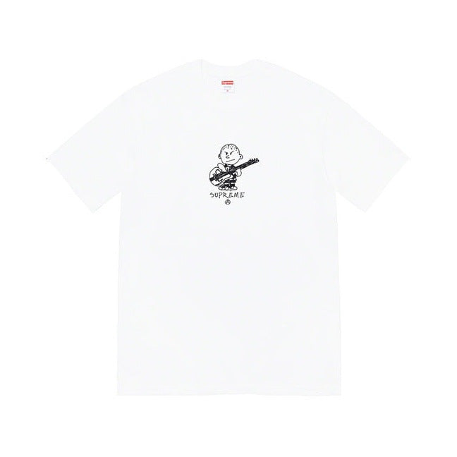 Supreme Alien Guitarist Graphic White Tee