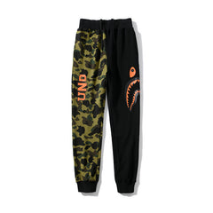 BAPE Shark Head Pants 3D Printed Casual Loose Men's and Women's Sports Casual Sanitary Pants Order Light Mature Casual Mid Waist (3)