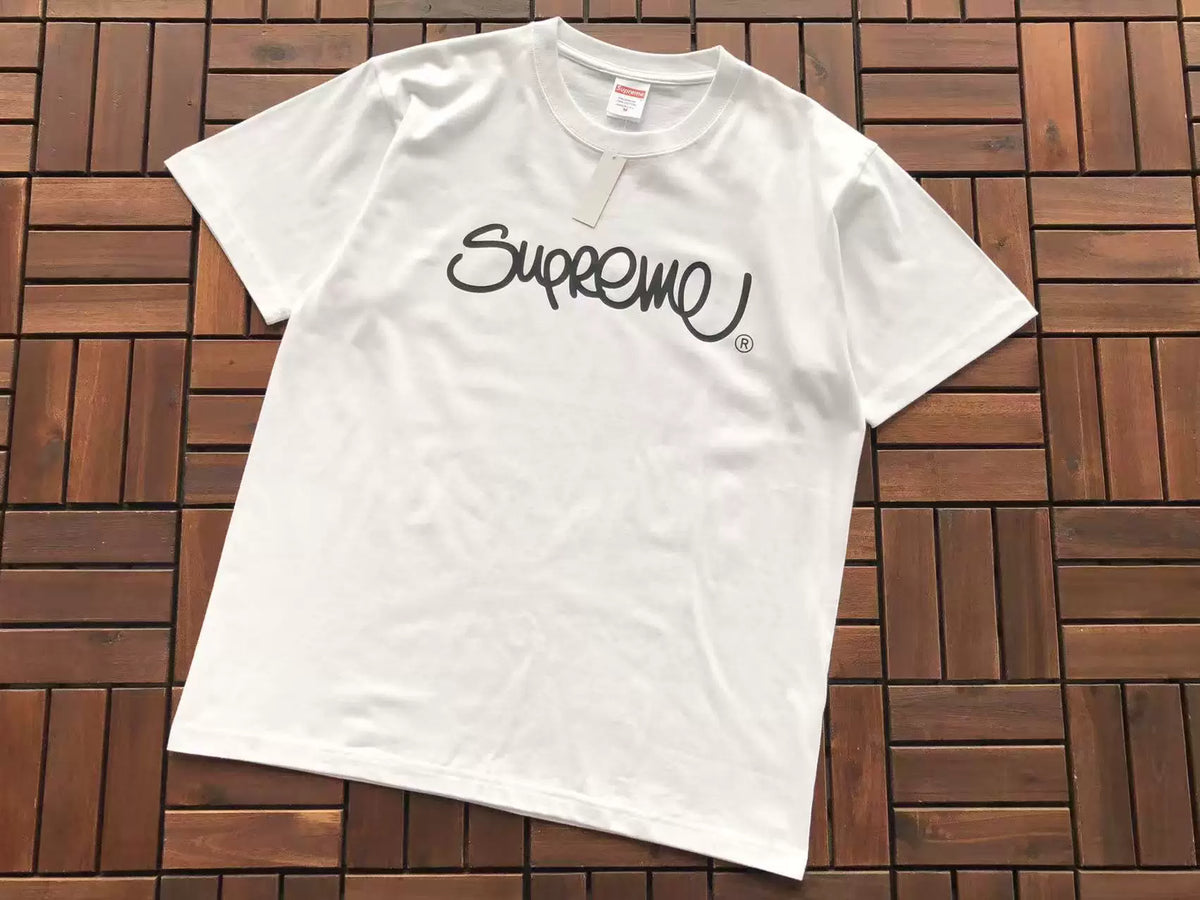 Supreme Script Logo T-Shirt - White