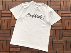 Supreme Script Logo T-Shirt - White