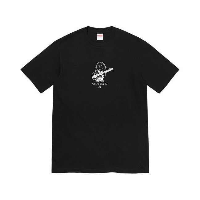 Supreme Alien Guitarist Graphic Black Tee