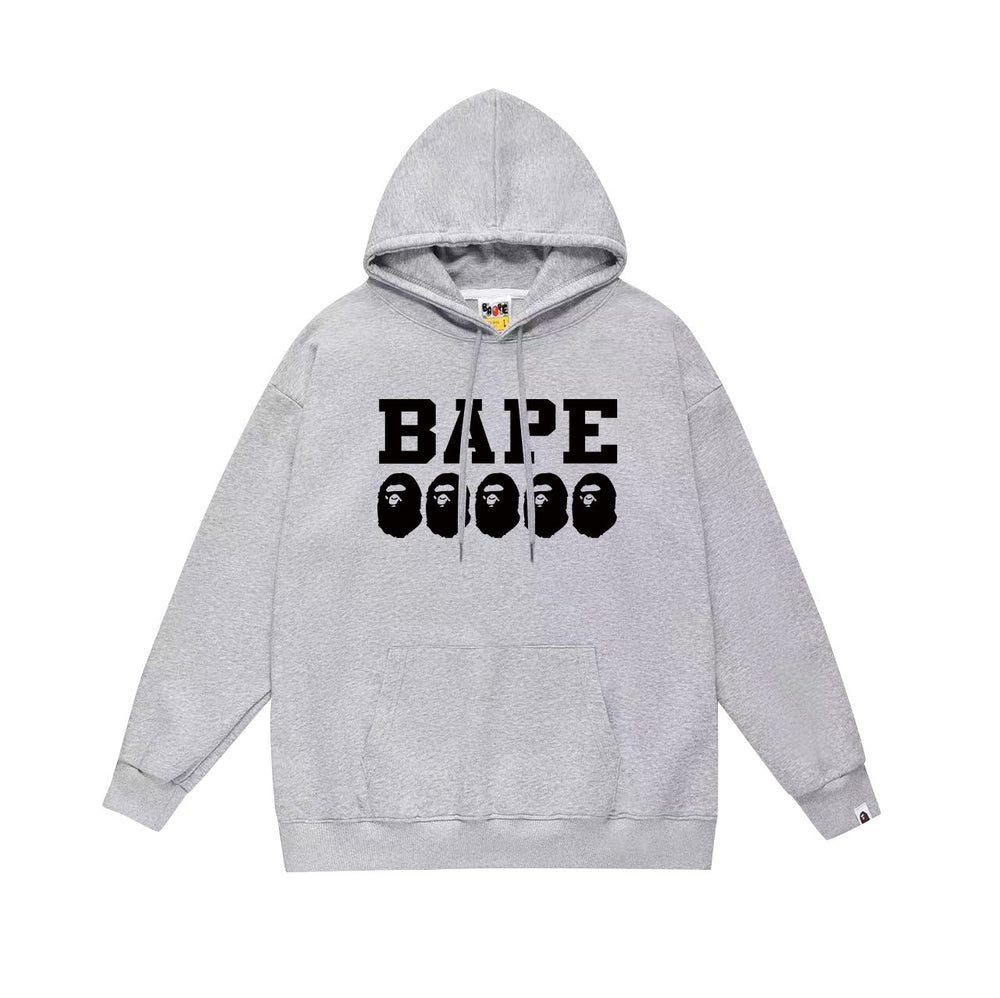 BAPE Multi APE Head Logo Pullover Hoodie