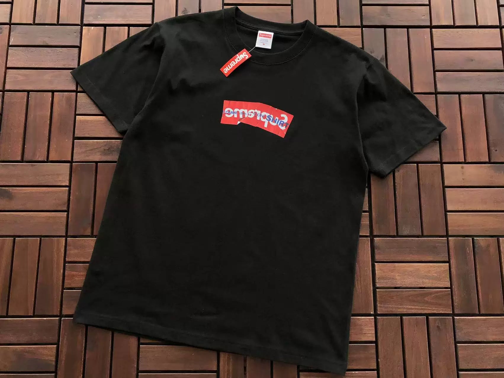 Supreme Reversed Box Logo T-Shirt - Black