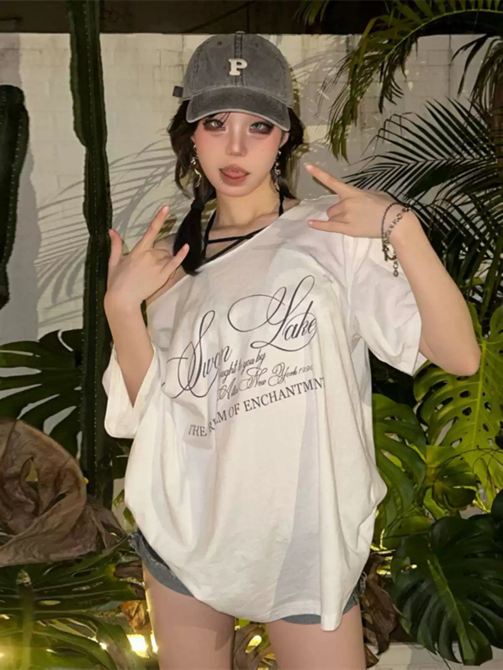 Sisjuly Sun-Kissed Vibrant Girl Oversized Casual T-Shirt