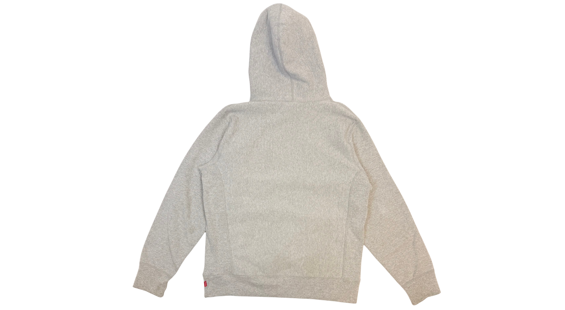 Supreme Bandana Box Logo Hoodie Heather Grey (FW19) (P)
