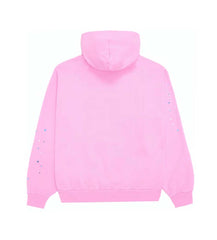 Sp5der OG Web Pink Hoodie