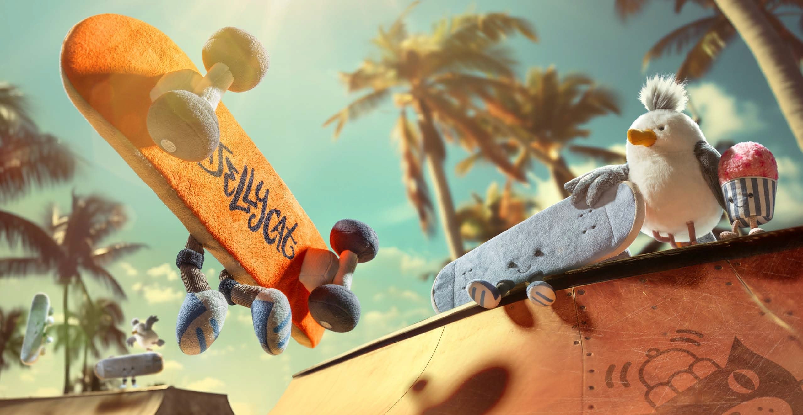 Jellycat Amuseable Sports Skateboarding